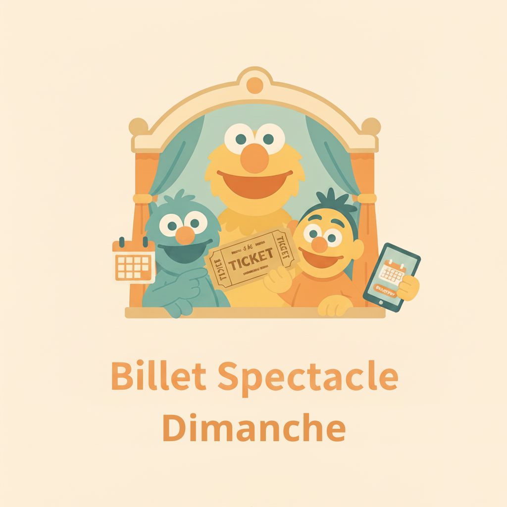 Billet Spectacle de Marionnettes (Dimanche)
