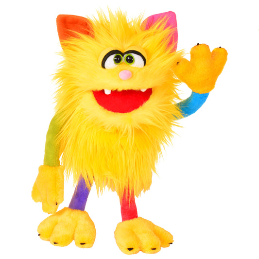 Marionnette Monstre Jaune